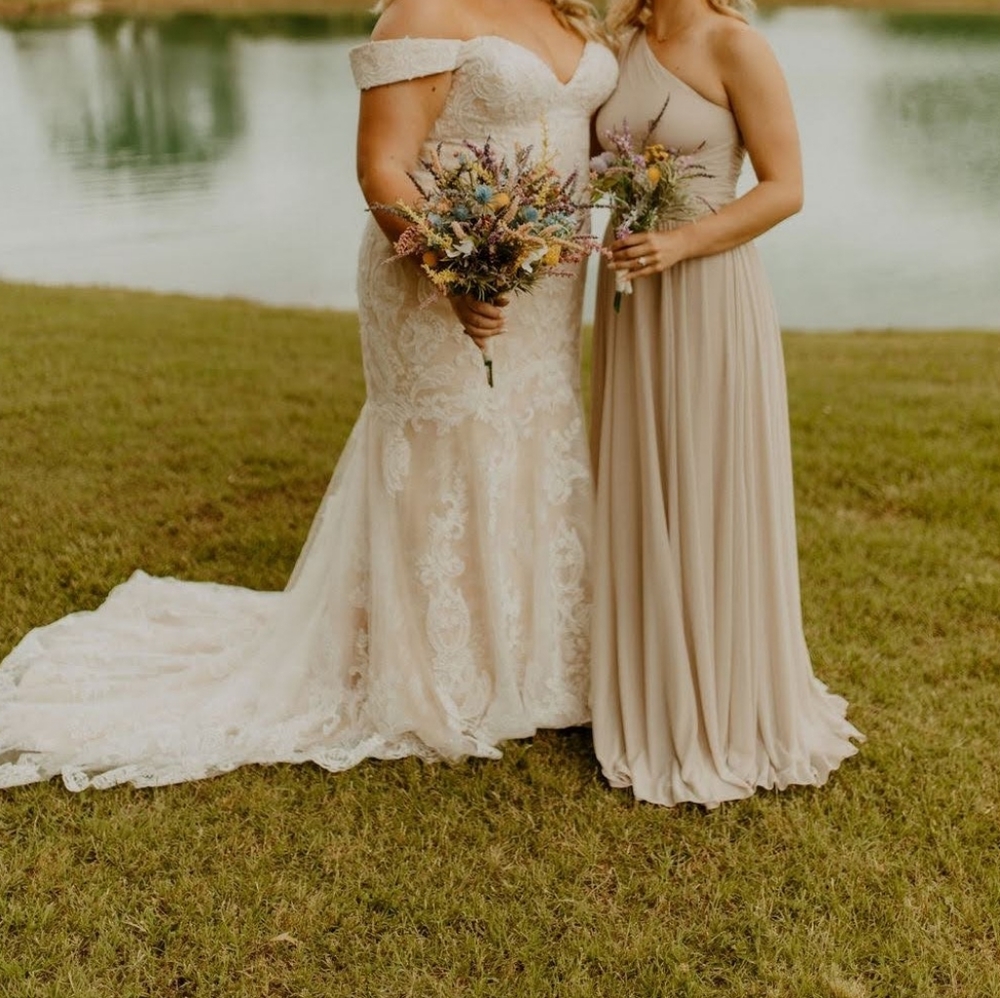 Biscotti David's Bridal Dress